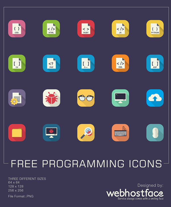 Free Programming Icons Set